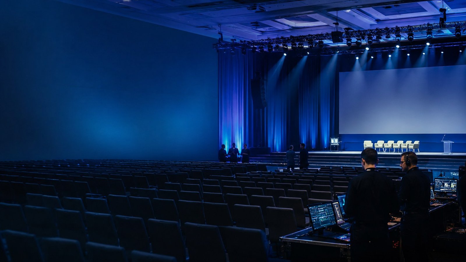 Evento con producción audiovisual